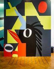 Mural at Concordia . Anuli Croon . 2021 . Photography by Concordia