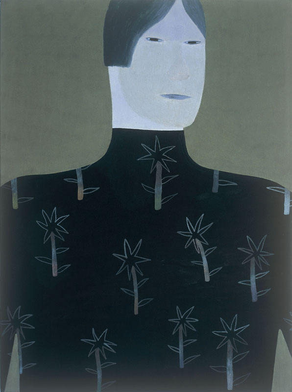 plantmotief 1, 112x83cm, 1999 anuli croon