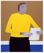 Yellow Sweater I, 171x141cm, 1999 Anuli Croon // Private coll.