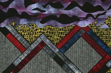 Fragment of a City, 40x60 cm, 2017 Anuli Croon 