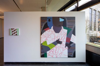 Anuli Croon 'Patterns Of Life' solo exhibition at Erasmus Galerij / Erasmus University Rotterdam | Photography by Daria Scagliola