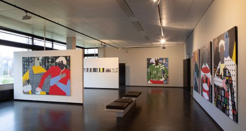 Anuli Croon 'Patterns Of Life' solo exhibition at Erasmus Galerij / Erasmus University Rotterdam | photography by Daria Scagliola