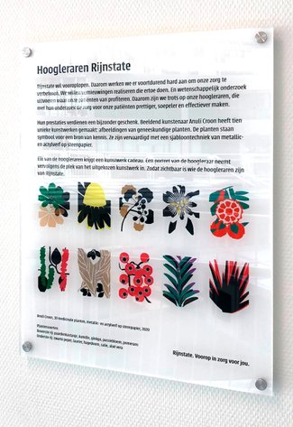 Medicinale Plants for Rijnstate Hospital 2020 Anuli Croon _ Photography: Jeroen Glas