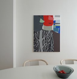 Mug & Phiz III, 110x80cm, 2004 Private collection Rotterdam